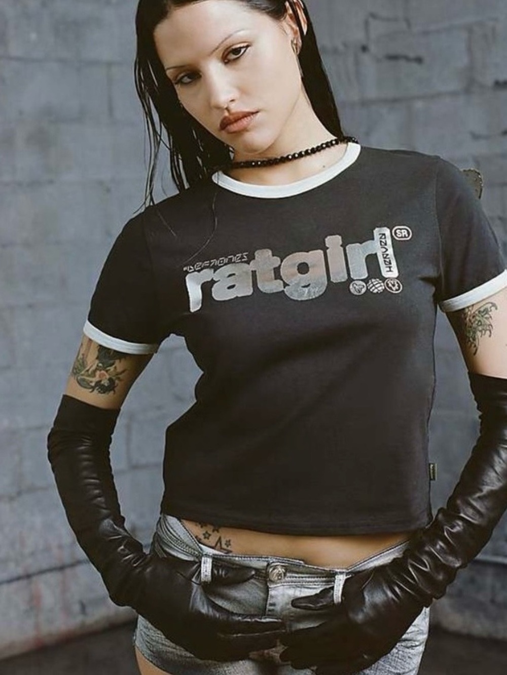 Heaven by Marc Jacobs x Deftones x Stray Rats Baby Tee